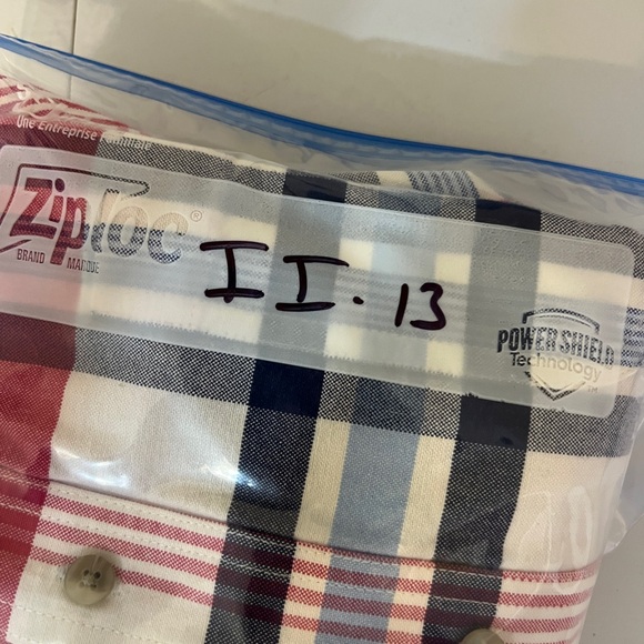 Twenty X The Wrangler Jean Co Men's Plaid Button Down Shirt Pink White Size L - Picture 11 of 12